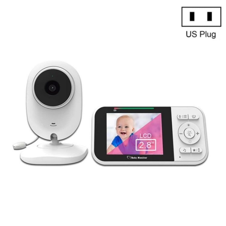 Temperature Detection 2 Way Voice Baby Security Video Camera 2.8-inch LCD Baby Monitor, 218 Temperature Detection 2 Way Voice Baby Security Video Camera 2.8-inch LCD Baby Monitor, 218